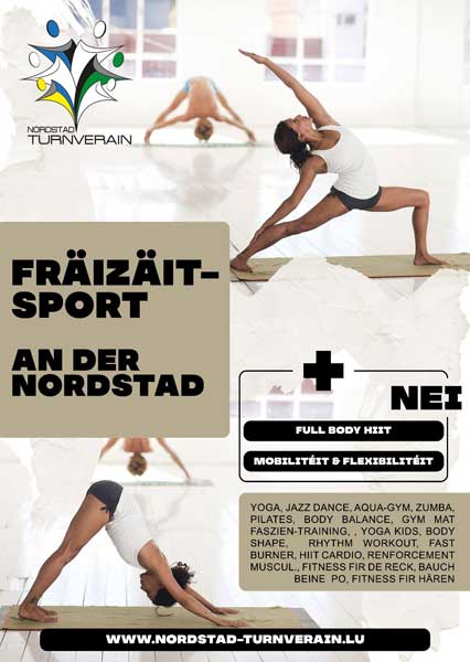 Flyer mat den Loisirscoursen